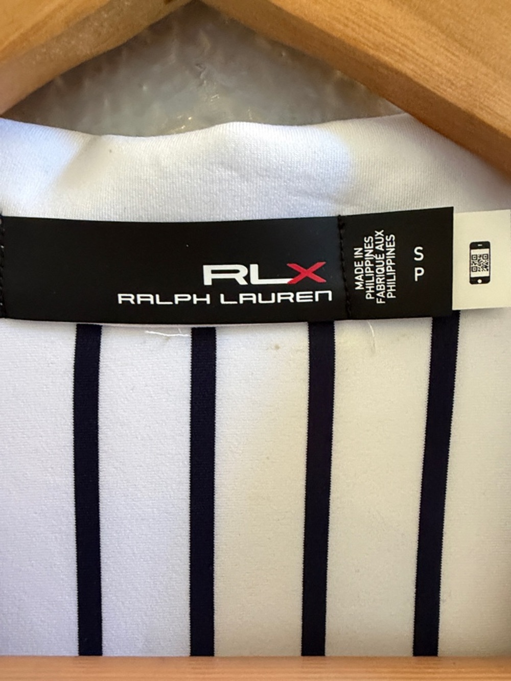 Ralph Lauren RLX Striped Polo Golf Mini Dress NWOT White Navy Small - Picture 8 of 8